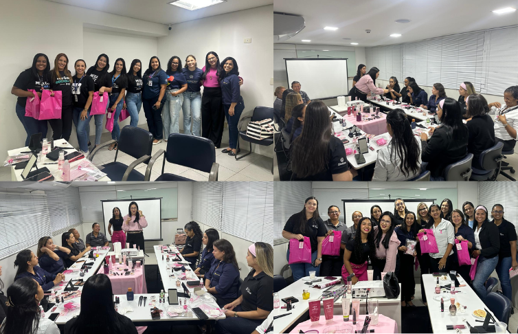 Outubro Rosa foi marcado por momento especial de cuidado, beleza e conscientização na Disnove VW