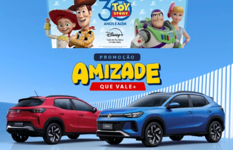 Você e o seu melhor amigo com um Volkswagen Tera? Saiba como concorrer na Disnove! 
