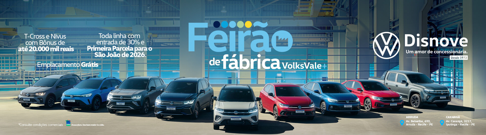 Feirão de Fabrica Volksvale+