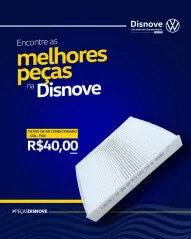 Filtro do Ar condicionado.
GOL e FOX.